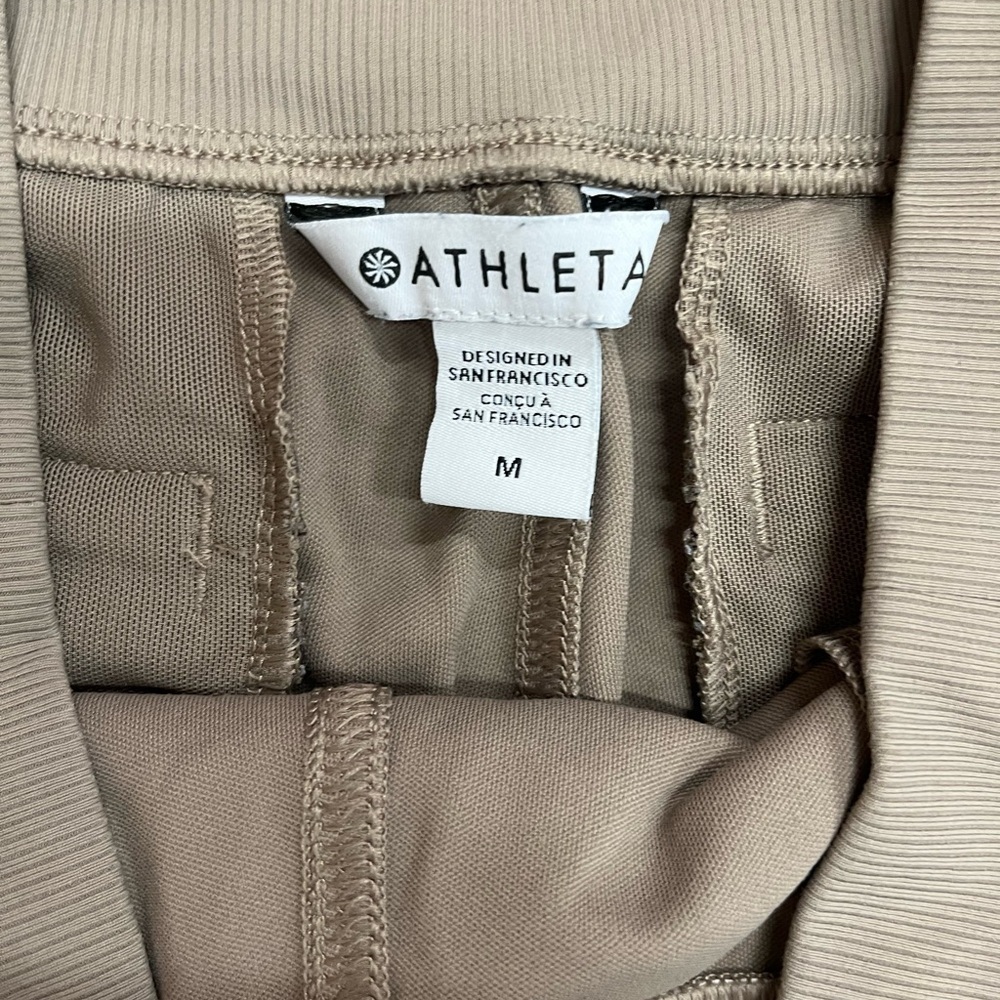 Athleta split flare tan pants M - Picture 2 of 3